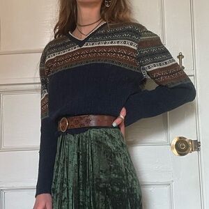 Vintage Fair Isle Sweater